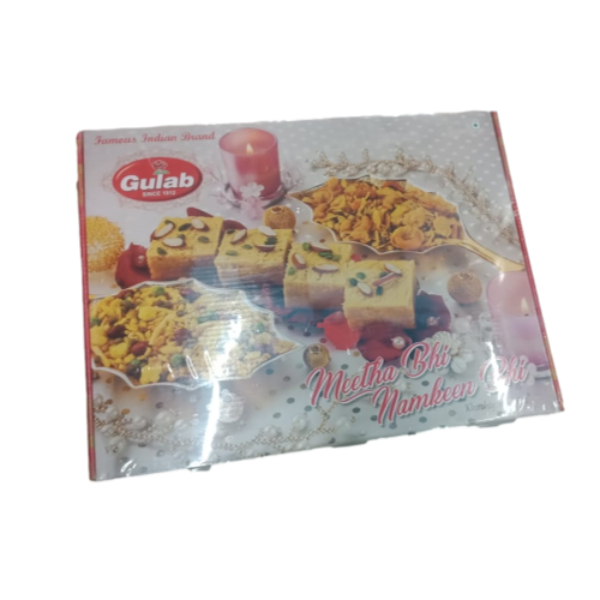 Gulab Meetha Bhi Namkeen Bhi Gift Pack, 600Gm