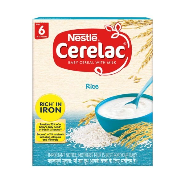 Cerelac Baby Cereal With Milk, Rice, 300G