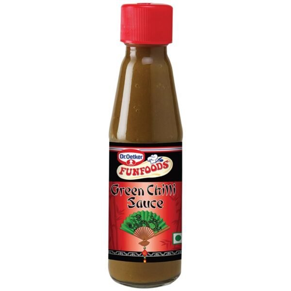 Funfoods Green Chilli Sauce, 200Gm