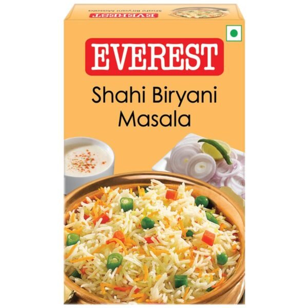 Everest Masala, Shahi Biryani, 50G Carton
