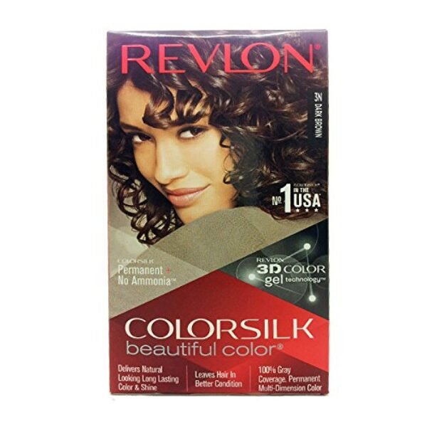 Revlon Colorsilk Hair Color, Dark Brown 3N (40ml)