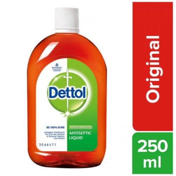Dettol Antiseptic Disinfectant Liquid, 250 Ml
