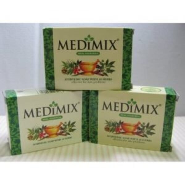 Medimix Real Ayurvedic Soap 125G (Pack Of 3)