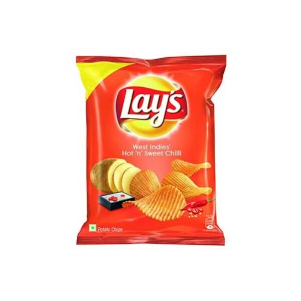 Lays Hot N Sweet Chilli 52Gm