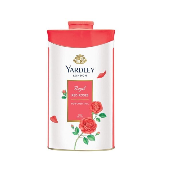 Yardley London – Royal Red Roses Talc For Women, 100G