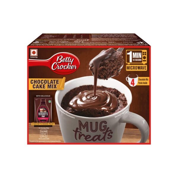 Betty Crocker Mug  Chocolate Cake Mix Bag, 264Gm