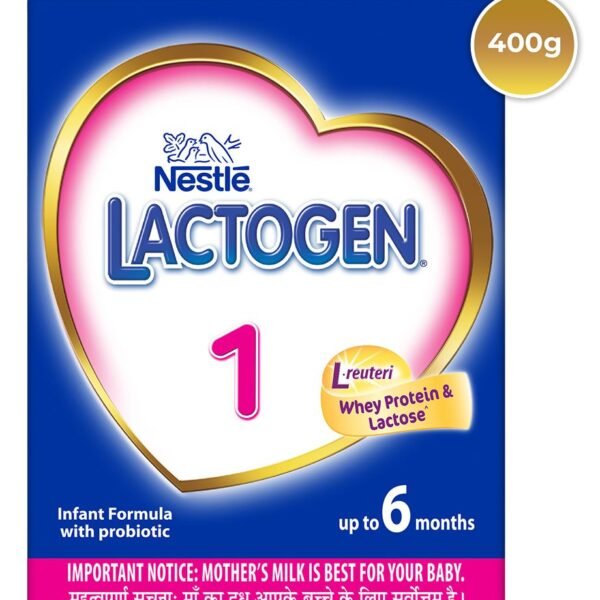 Nestle Lactogen 1 Infant Formula Powder Months Stage 1 – 400 Gm