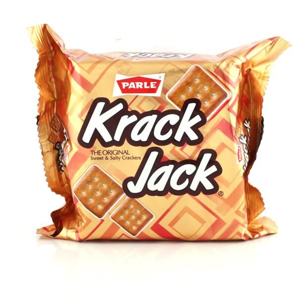 Parle Krack Jack Biscuit – Original, 75.6G