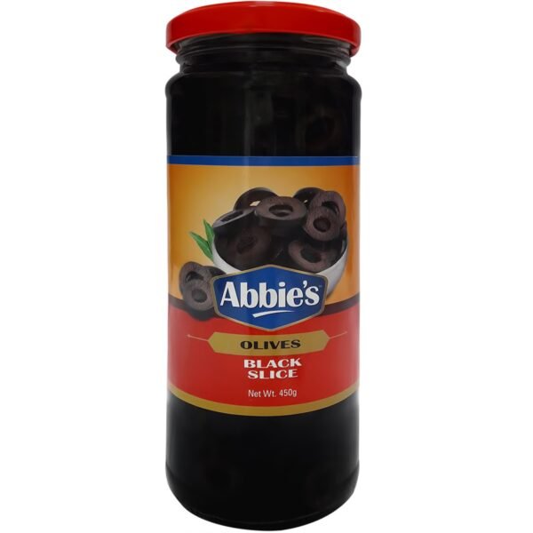 Abbie’S Black Pitted Olive 450G