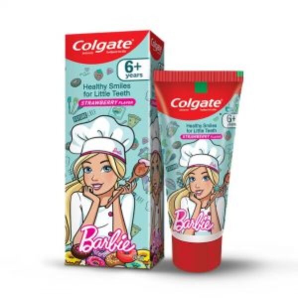 Colgate Kids Barbie Strawberry Flavor 80 Gm