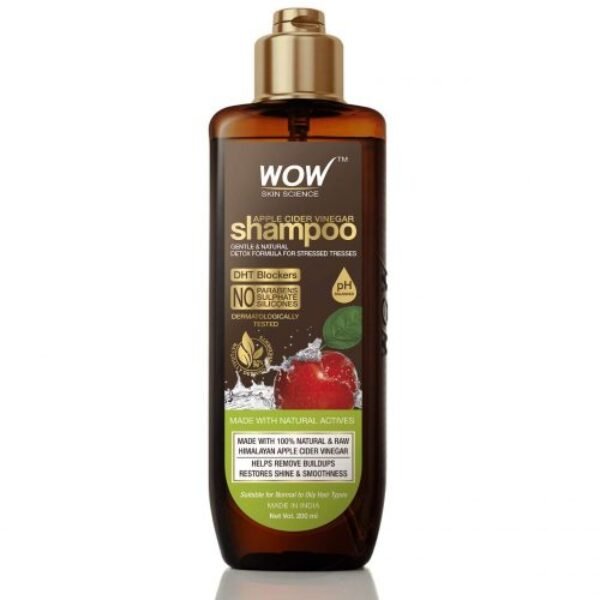 Wow Skin Apple Cider Vinegar Shampoo, 200Ml
