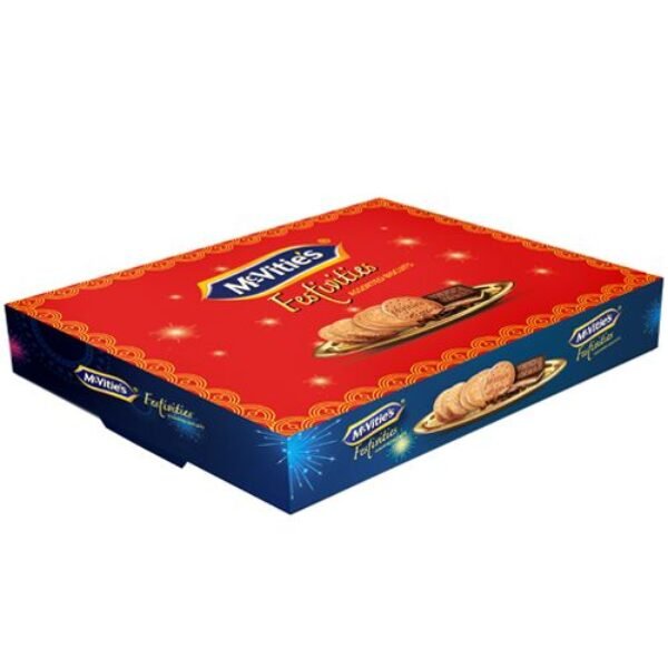 Mcvities Festive Biscuits Gift Pack,600Gm