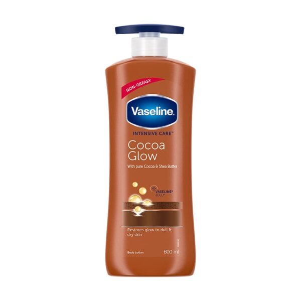 Vaseline Cocoa Glow Body Lotion, 600 Ml