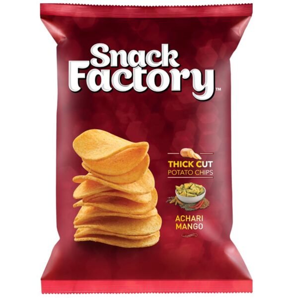 Snack Factory Achari Mango Chips, 45Gm
