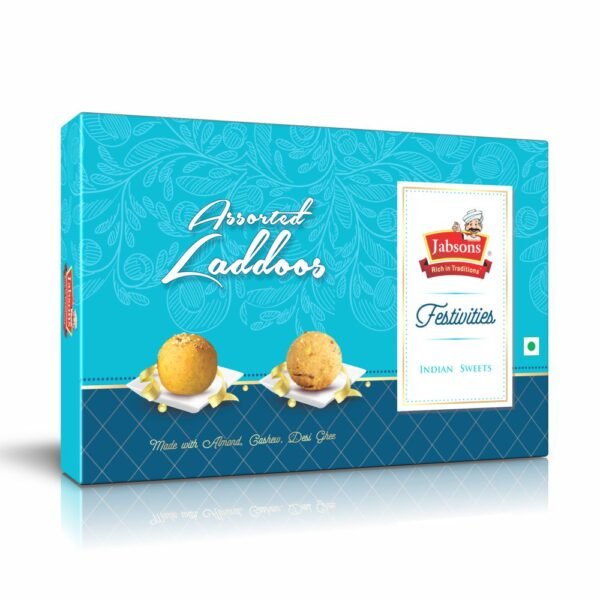 Jabsons Assorted Laddoos Gift Pack, 500Gm