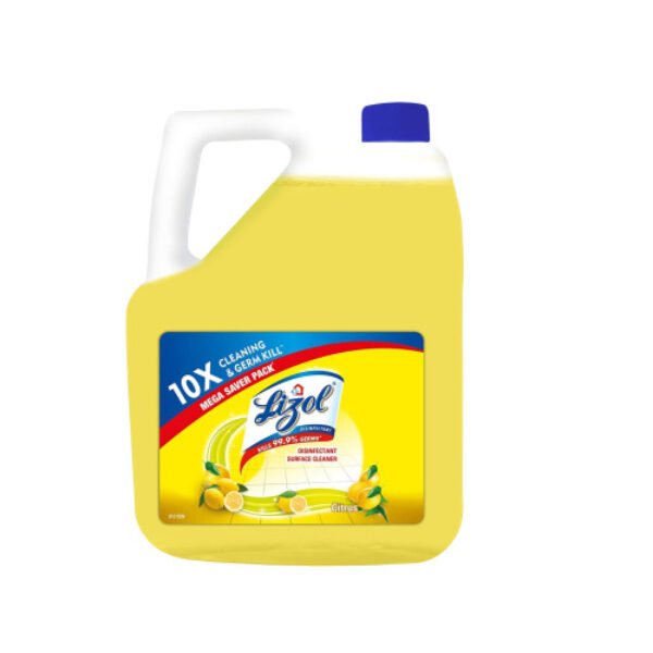 Lizol  Cleaner Liquid, Citrus – 5 L