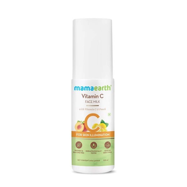 Mamaearth Vitamin C Face Milk Moisturiser Vitamin C 100 Ml