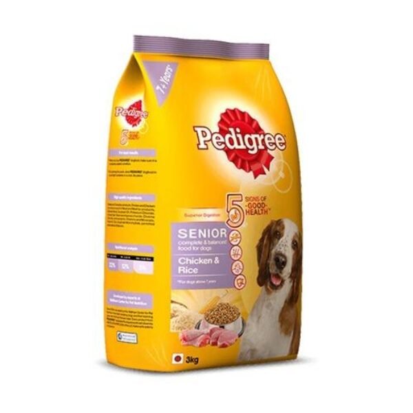 Pedigree Senior Chicken & Rice 1.2Kg