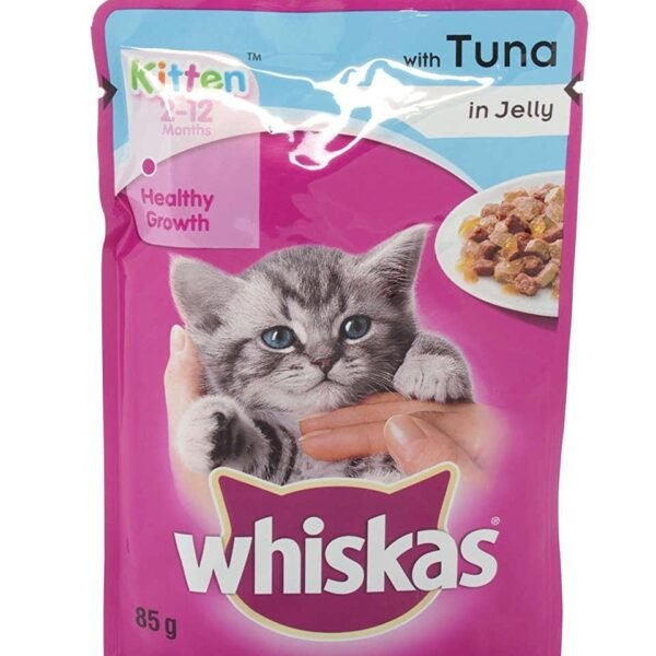 Whiskas Tuna In Gravy Kitten Food (85G)