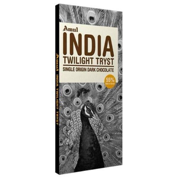 Amul India Twilight Tryst Dark Chocolate, -125G