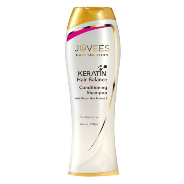 Jovees Keratin Hair Balance Conditioning Shampoo With Bioran Hair Protein  (250 Ml)