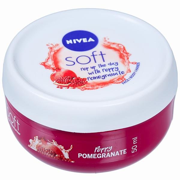 Nivea Soft Light Moisturizer Peppy Pomegranate 50 ml