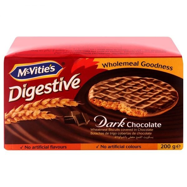 Mcvitie’S Dark Chocolate Digestive Biscuits 200 G