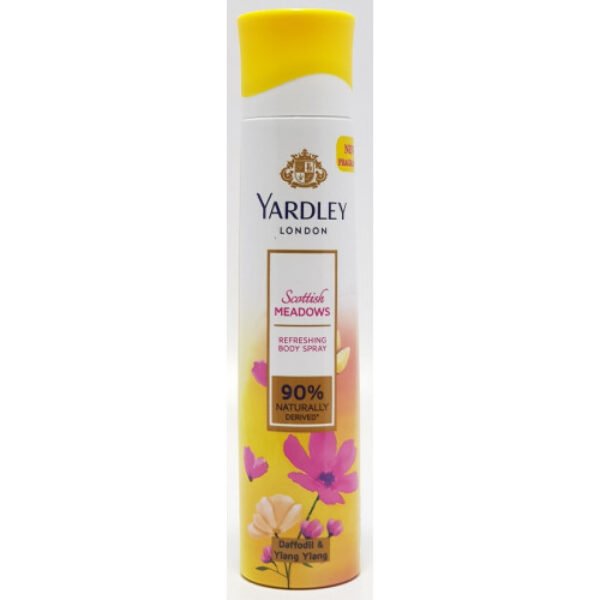 Yardley London Scottish Meadows Deodorant Body Spray For Women 150Ml