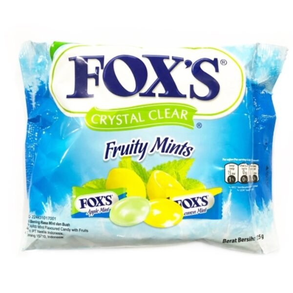 Fox’S Crystal Clear Fruity Mints, 125 G