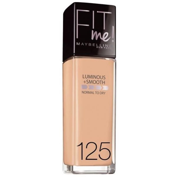 Maybelline New York Fit Me Matte+Poreless Liquid Foundation With Clay – 125