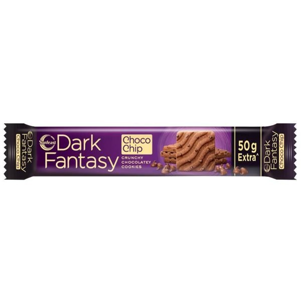 Sunfeast Dark Fantasy Biscuit Choco Chip Cookies, 150 G