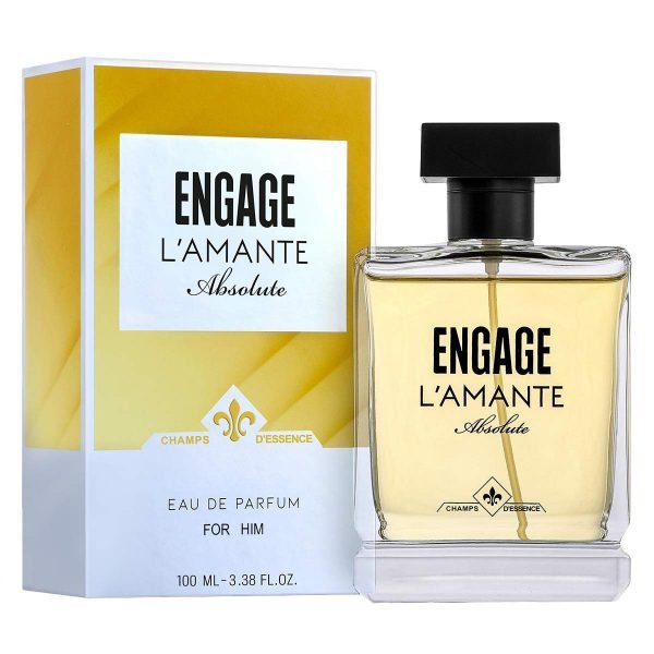 Engage L’Amante Absolute Eau De Parfum For Men, Spicy 100Ml