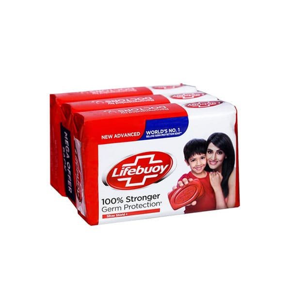 Lifebuoy 100% Stronger Soap Set 3*150 Gm