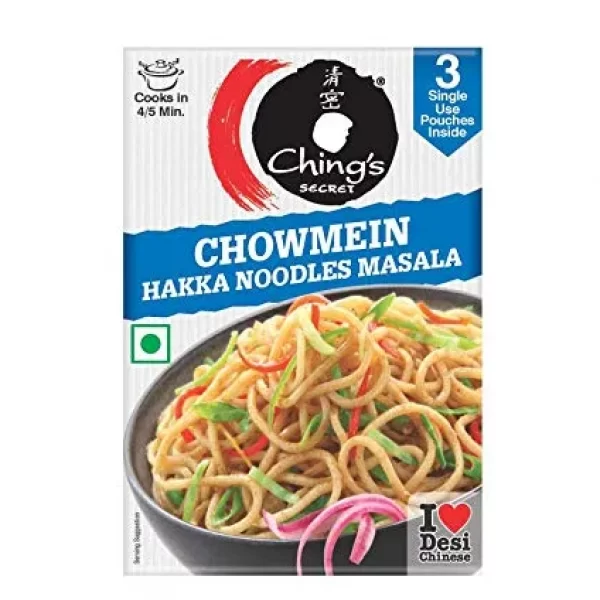 Ching’S Secret Chowmein Hakka Noodle Masala Pouch, 60 G