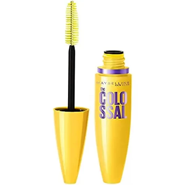 Maybelline Volum’ Express The Colossal Washable Mascara, Glam Black 230, 9Ml