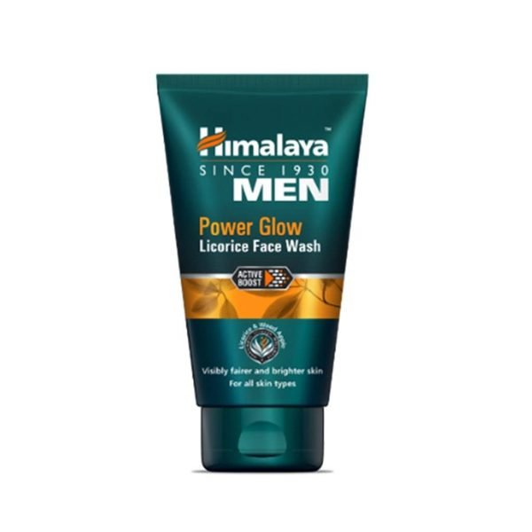 Himalaya Men Power Glow Licorice Face Wash, 100Ml