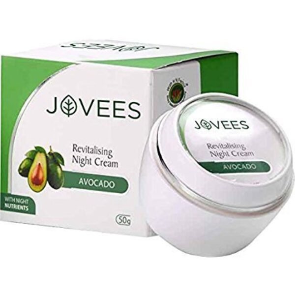 Jovees Avocado Revitalising Night Cream, 50G