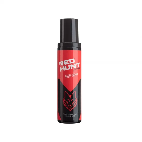 Red Hunt Wild Chase Body Spray, Red, 125 Ml