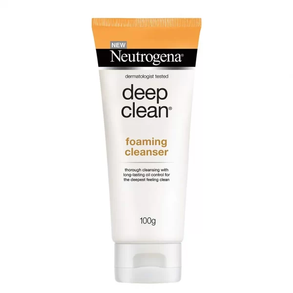 Neutrogena Deep Clean Foaming Cleanser For Normal To Oily Skin, 100G