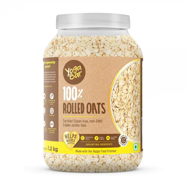 Yogabar 100% Rolled Oats 1.2 Kg