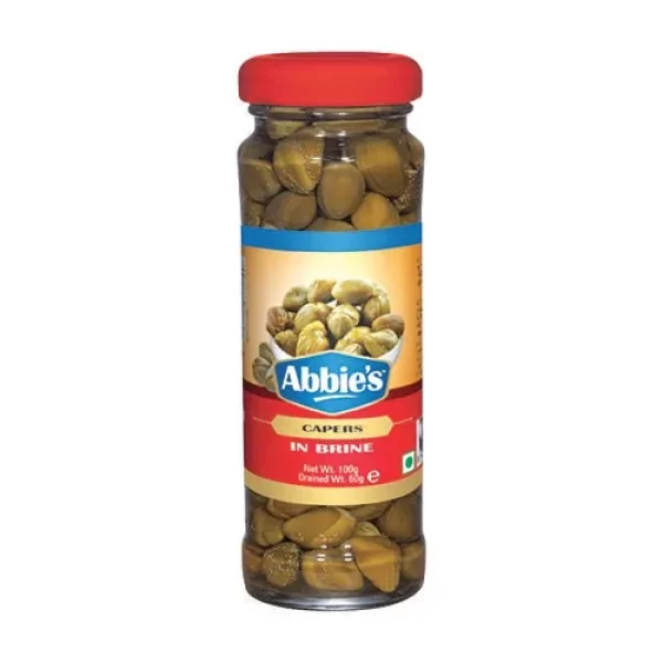 Abbies Capers In Brine, 100 G