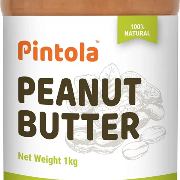 Pintola Organic Peanut Butter (Crunchy) (1Kg)