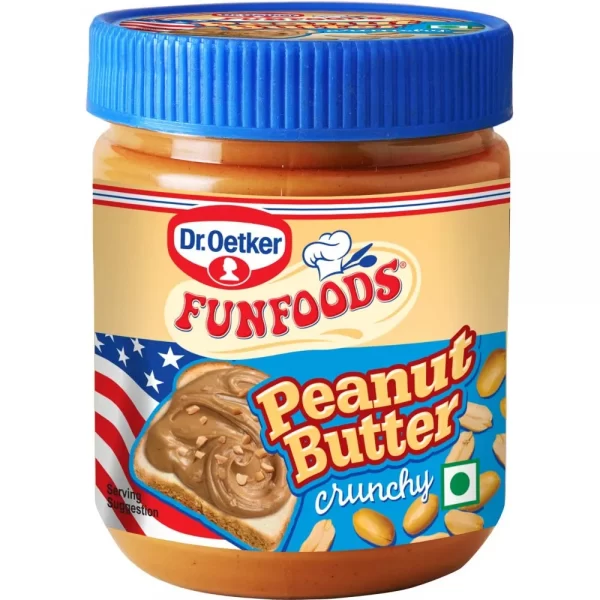 Funfoods Peanut Butter Crunchy, 400G