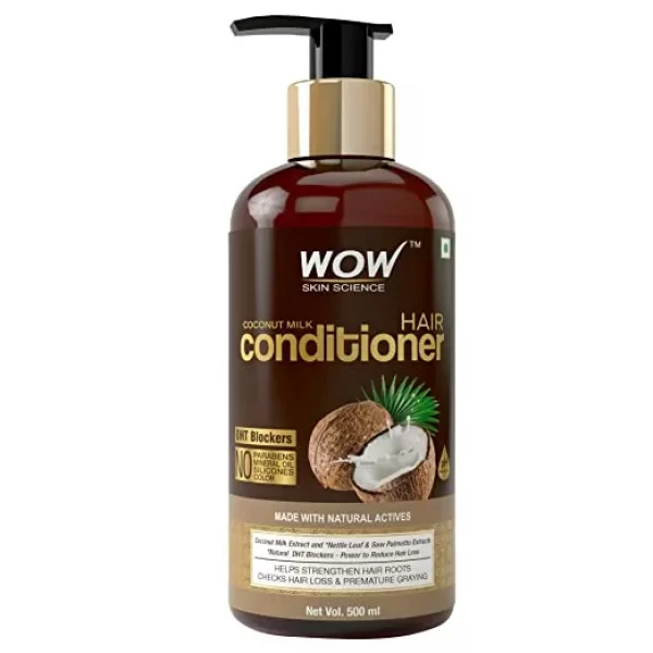 Wow Skin Science Coconut Milk Conditioner – 500Ml