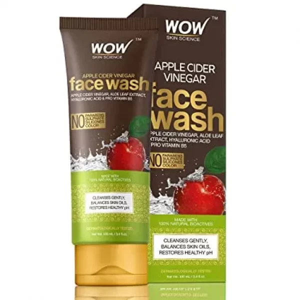 WOW Skin Science Apple Cider Vinegar Face Wash 100ML