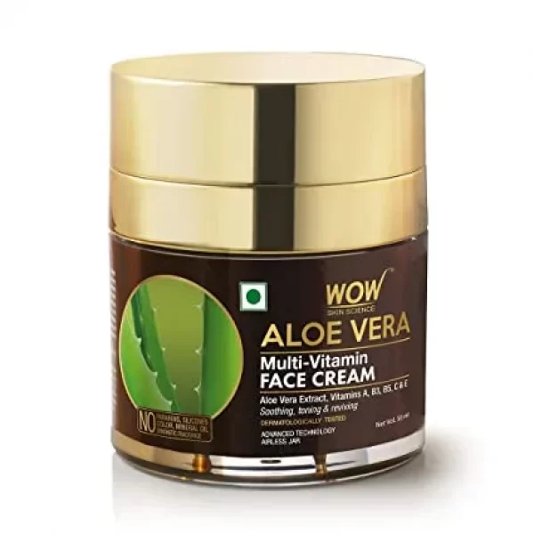 Wow Skin Science Multi-Vitamin Aloe Vera Cream – 50