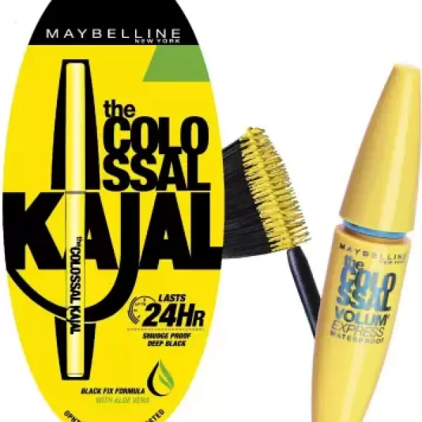 Maybelline New York Colossal Kajal & Colossal Mascara