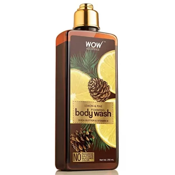 Wow Skin Science Lemon & Pine Foaming Body Wash -250M