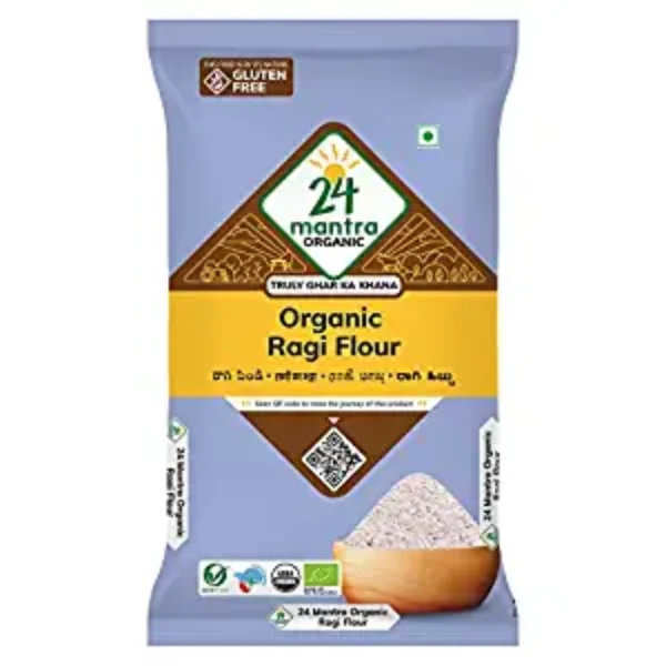 24 Mantra Organic Ragi Flour 500Gm