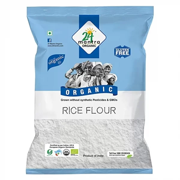 24 Mantra Organic Rice Flour 500Gm